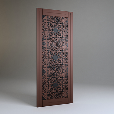 Eastern Style Decor Panel 3D model image 1 