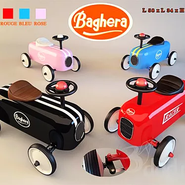 Speedy Baghera Racer Toys 3D model image 1 