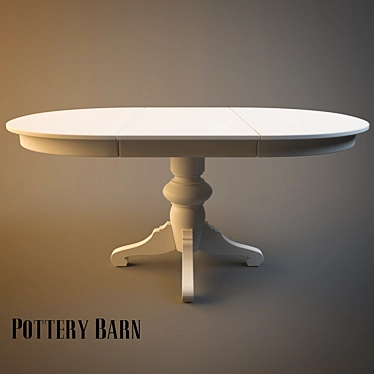 TIVOLI Extendable Dining Table 3D model image 1 