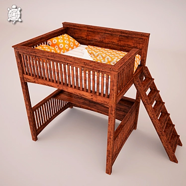 Infant bed Red Oxide