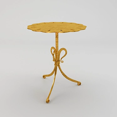 Elegant Lamp2 Omborne Table 3D model image 1 