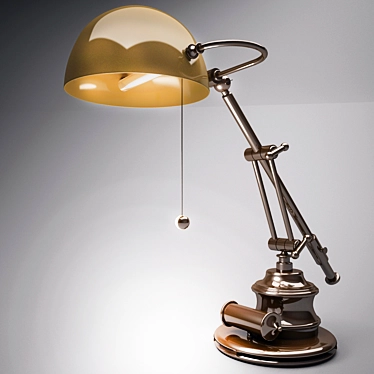 Elegant Italian Classic Table Lamp 3D model image 1 