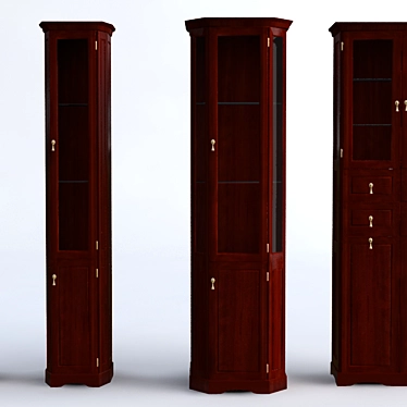 Clio Collection: Modern & Stylish Cabinets 3D model image 1 