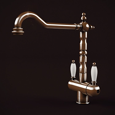 Antique Italian Faucet 3D model image 1 