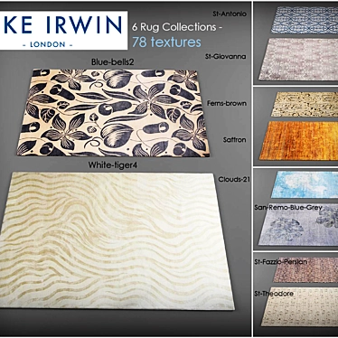 Luxury Rug Collection by Luke Irwin 3D model image 1 