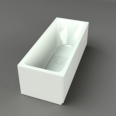 Luxury Kaldewei Bath: German Quality 3D model image 1 