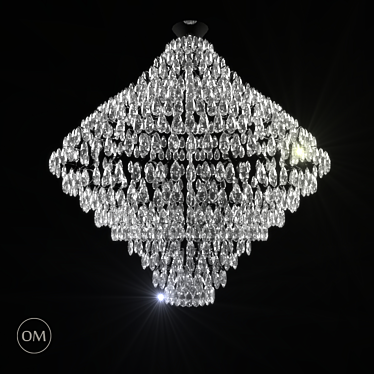 OR Illuminazione SRL Crystal Chandelier 3D model image 1 