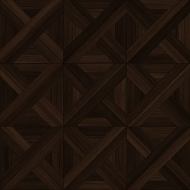 Artistic Oak Parquet Shield 3D model image 1 