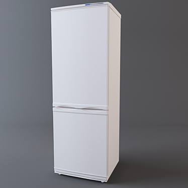Original Atlant Refrigerator 3D model image 1 