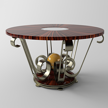 Versatile Folding Table 3D model image 1 