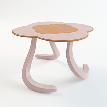 Tipsy Table 3D model image 1 