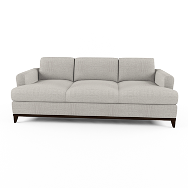 9th Street Sofa: Hickory Chair's Timeless Elegance 3D model image 1 