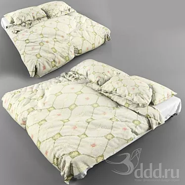 Dreamland Bed Set 3D model image 1 