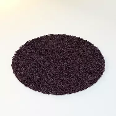 Round Carpet 3D model image 1 