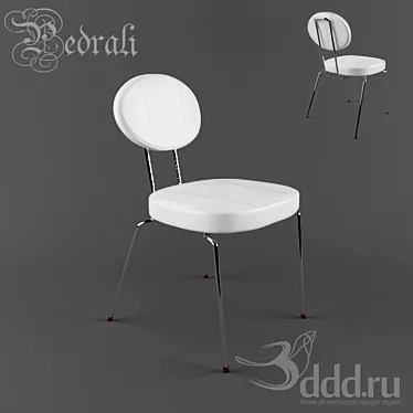 Minimalist Comfort Chair 3D model image 1 