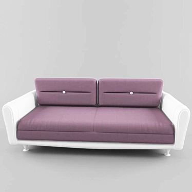 Comfort Zone Sofa 3D model image 1 