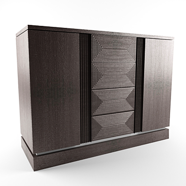 Classic VOX Sideboard Factory: Timeless Elegance 3D model image 1 