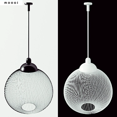 Stunning Moooi Non Random Light 3D model image 1 