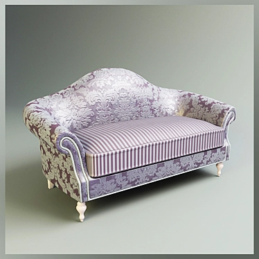 Timeless Elegance: Classic Sofa 3D model image 1 