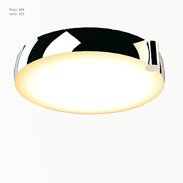 Estiluz T-3212: Stylish Surface Mount Light 3D model image 1 