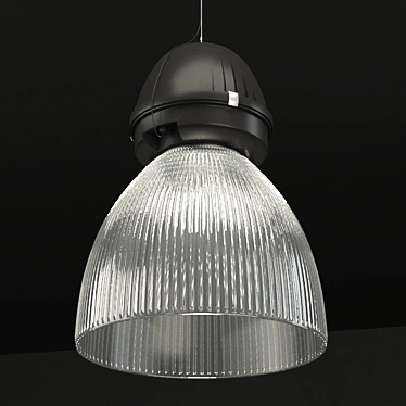 Industrial Lighting HBA: Innovative Technology 3D model image 1 