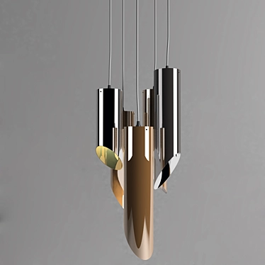 KARE Charming Chandelier 3D model image 1 