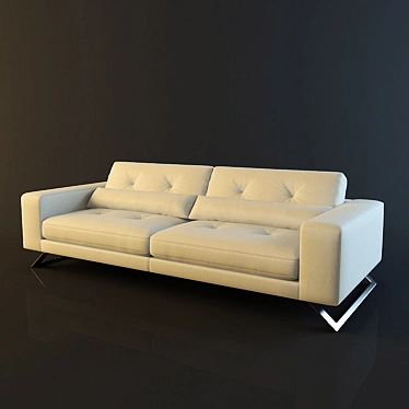  Modern Opulence: Roche Bobois Sofa 3D model image 1 