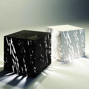 Illuminating Office Stool 3D model image 1 