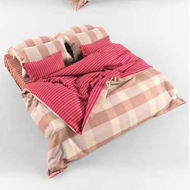 Dreamy Nights Bed Linen 3D model image 1 