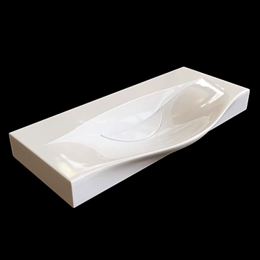 Modern Minimalist Washbasin 3D model image 1 