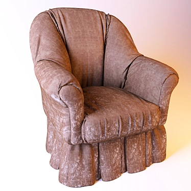 Elegant Comfort: Marvelous Armchair 3D model image 1 