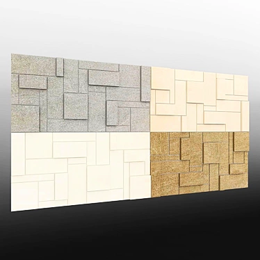 Elegant Emotions Wall Tiles 30x60 3D model image 1 