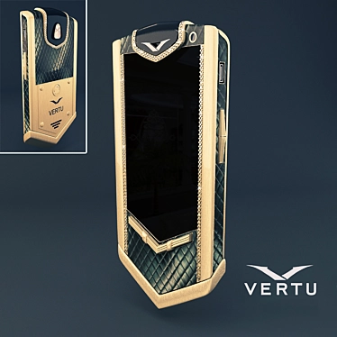 Luxury Vertu Phone 3D model image 1 