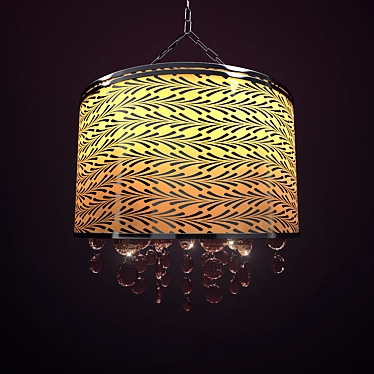 Elegant Odeon Light Fixture 3D model image 1 