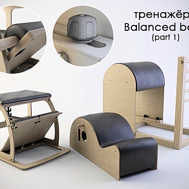 Balanced Body Exercise Machines 3D model image 1 