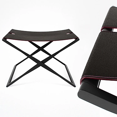 Portable Foldable Seat: ROVER 3D model image 1 