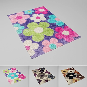 Colorful Carpets for Kids 3D model image 1 