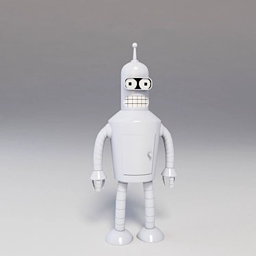 Futurama Bender Toy for Kids 3D model image 1 