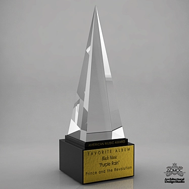 American Music Awards: Prestigious Honors 3D model image 1 