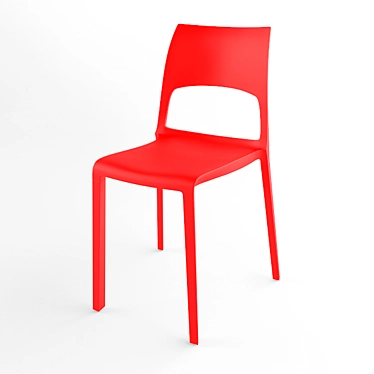 Elegant Idole Chair 3D model image 1 