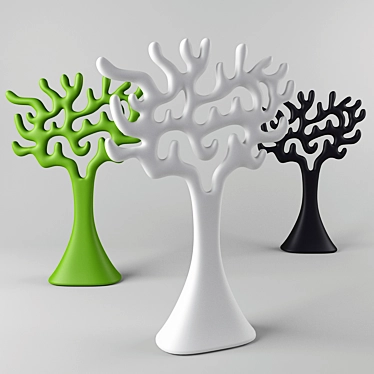 Elegant Tree Design Partition 3D model image 1 