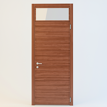 Stylish Entrance Door for Your Home 3D model image 1 