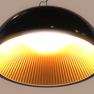 Modern LED Lamp 3D model image 1 