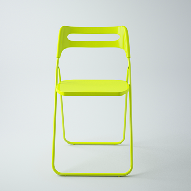 Foldable Chair - Ikea Nisse 3D model image 1 