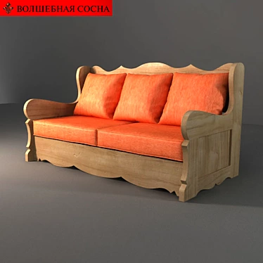 Enchanting Tree Sofa 3D model image 1 