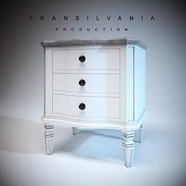 Transilvania Production Nightstand 3D model image 1 