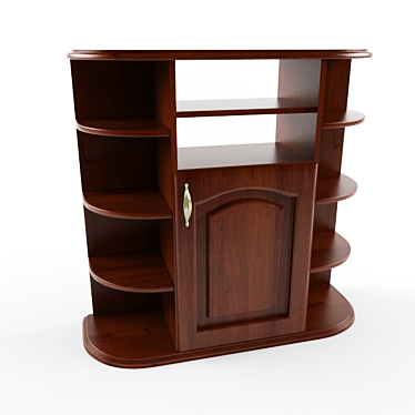 Ash TV Stand 3D model image 1 