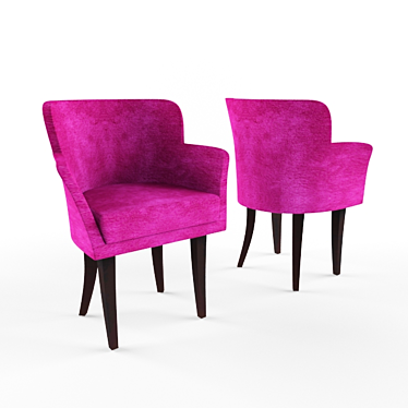 GROSSETO: Elegant and Minimalistic Armchair 3D model image 1 