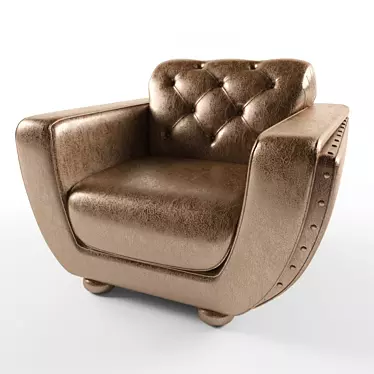 Elegant Helen Kresla Chair 3D model image 1 