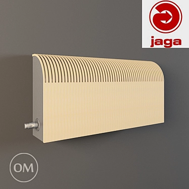 Jaga KNOCKONWOOD 10 Radiator 3D model image 1 